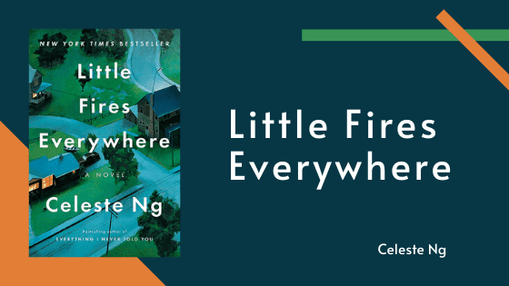 A photo of Little Fires Everywhere's book cover