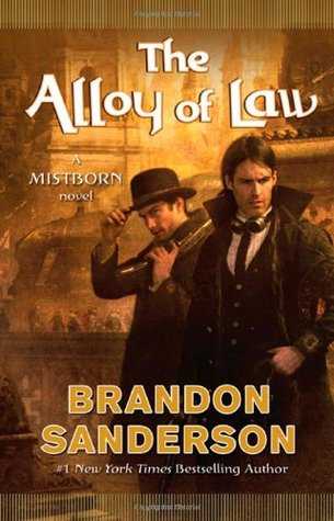 cover image of "alloy of law" by brandon sanderson